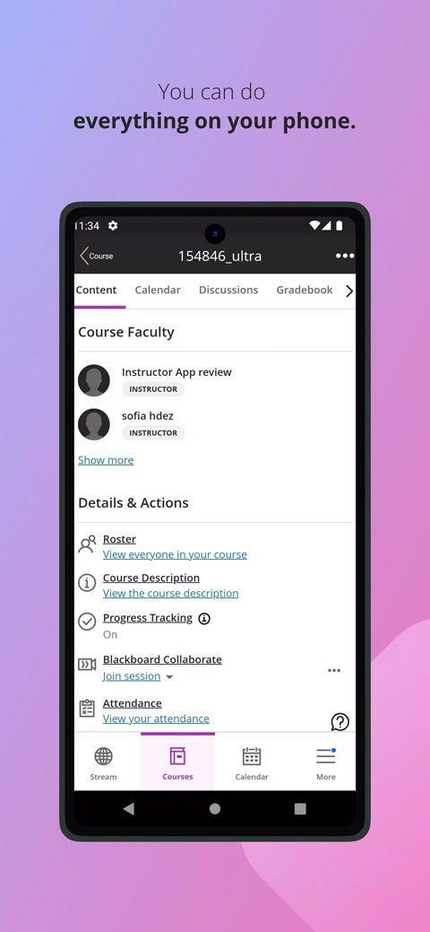 blackboard教学平台