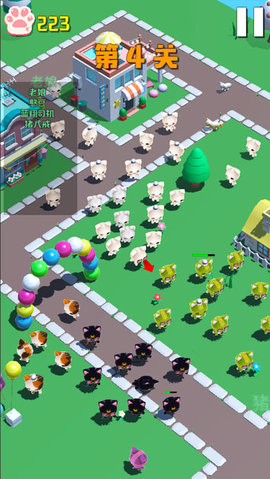 拥挤城市猫猫大作战