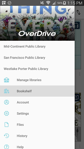 OverDrive图书馆app