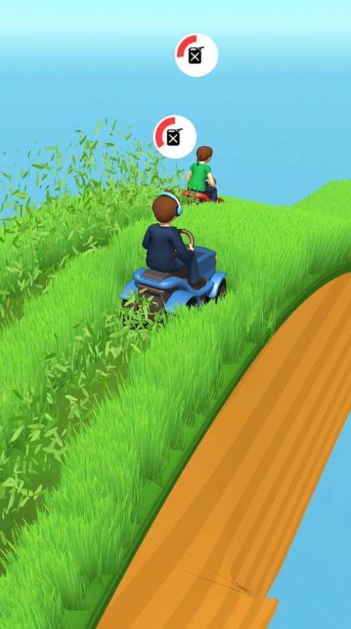Lawnmower Race(竞速割草机)
