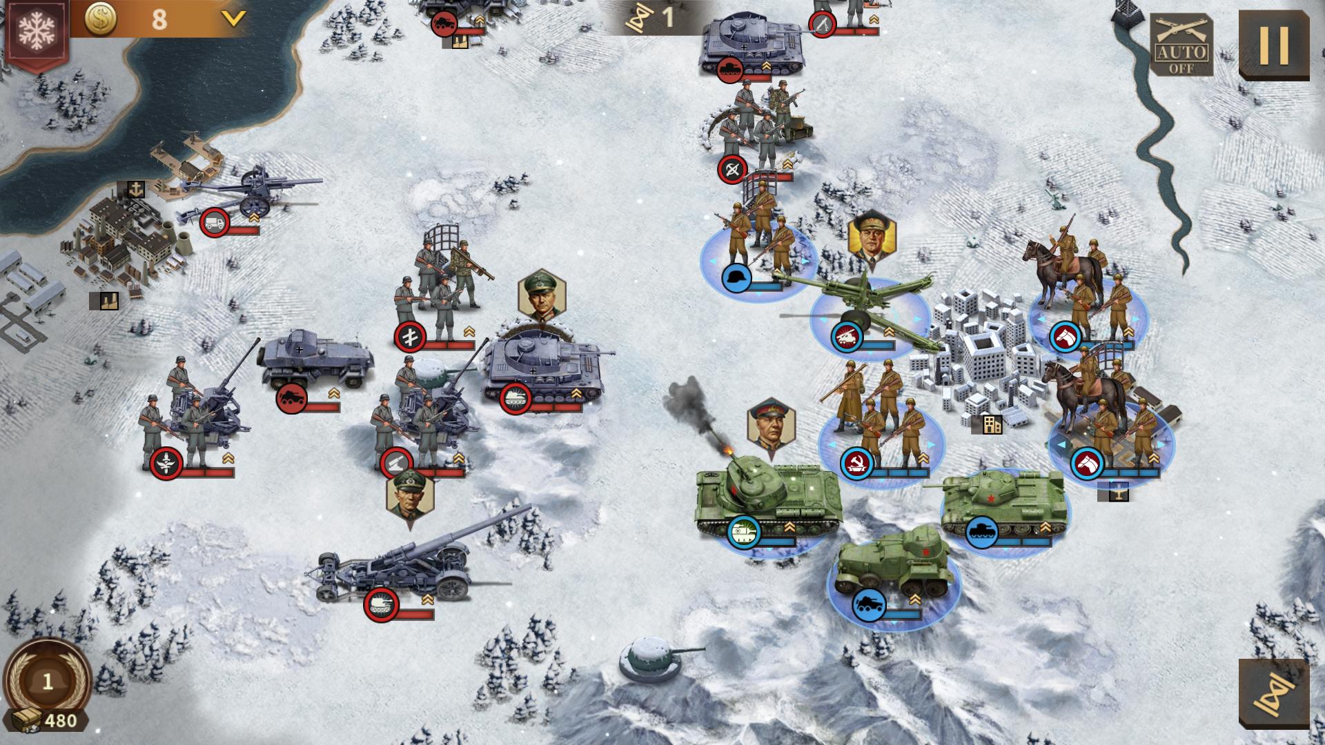 钢铁命令将军的荣耀3破解版