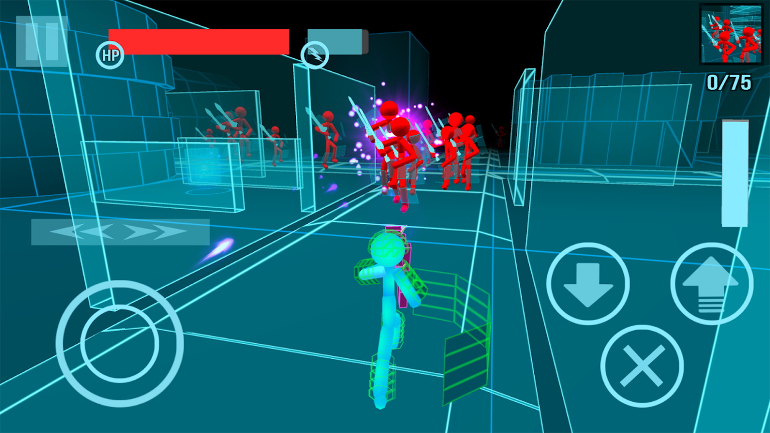 火柴人科技战争Stickman Neon Gun Warriors