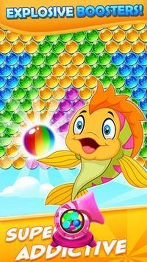 鱼泡泡流行游戏(Bubble Shooter)