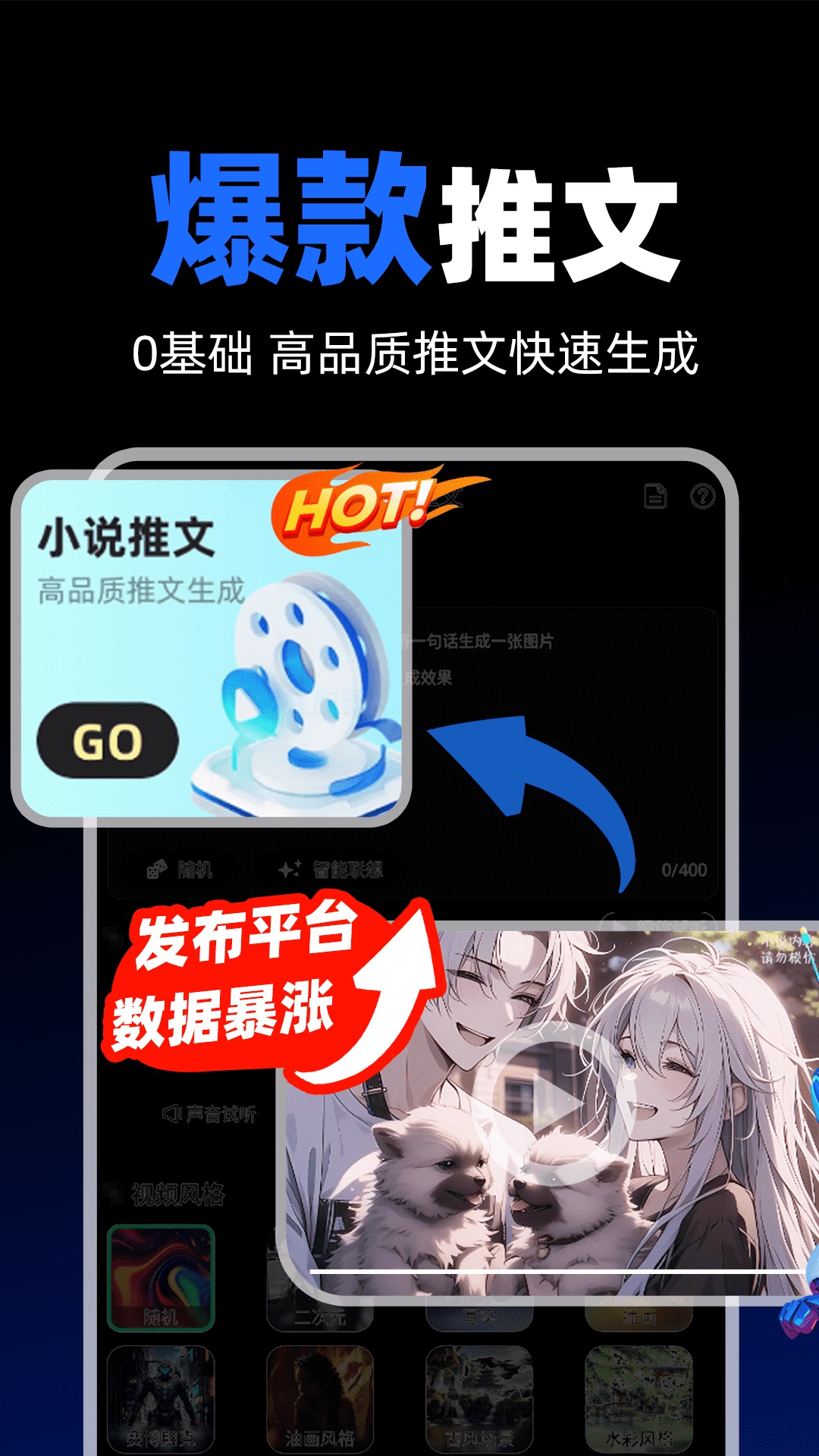 AI推文快剪