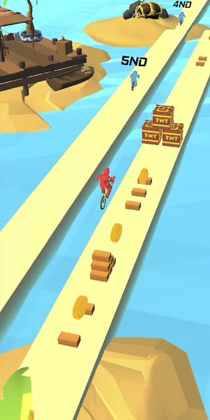 Jumpy Bike(跳跃的堆栈自行车)