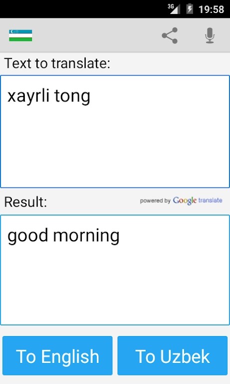 乌兹别克斯坦英语翻译软件