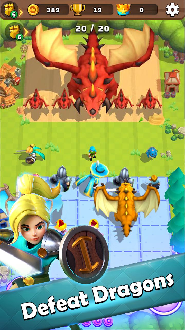 Merge War: Army Draft Battler