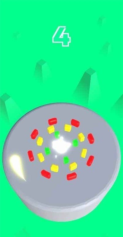 打到中心球3D(Smash Color 3D)