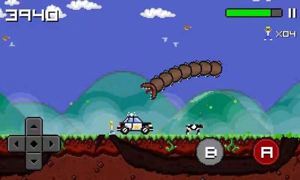 像素死亡蠕虫(Super Mega Worm)