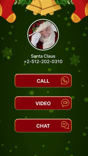 圣诞老人来电app(Fake Call From Santa) 圣诞老人来电app(Fake Call From Santa)
