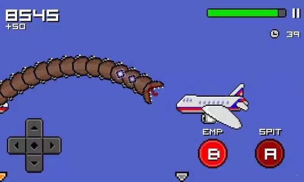 像素死亡蠕虫(Super Mega Worm)