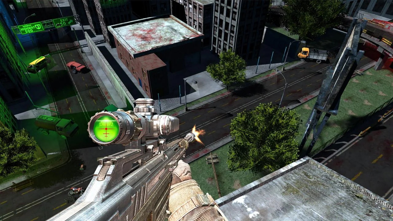 僵尸狙击手射击生存战争Zombie Sniper Shooting 3D