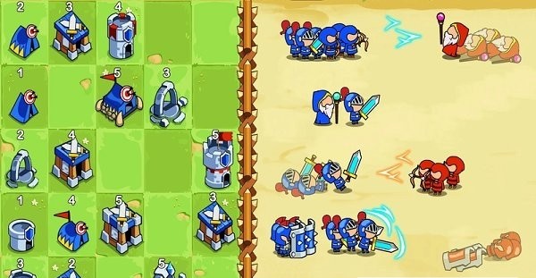 拯救王国：合并塔防