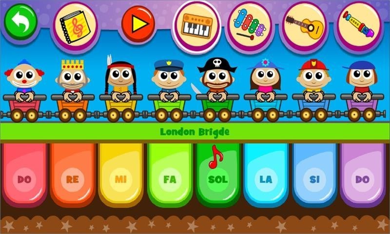 儿童弹钢琴音乐游戏 儿童弹钢琴音乐游戏