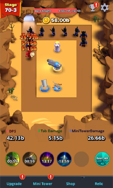 无限点击塔防游戏