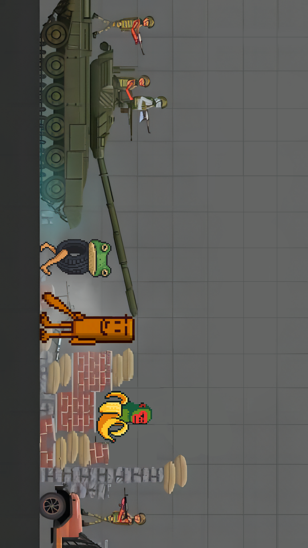 甜瓜人类乱斗乐园