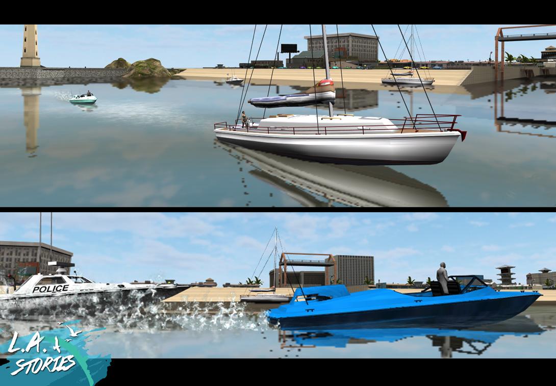 洛杉矶犯罪故事开放的世界