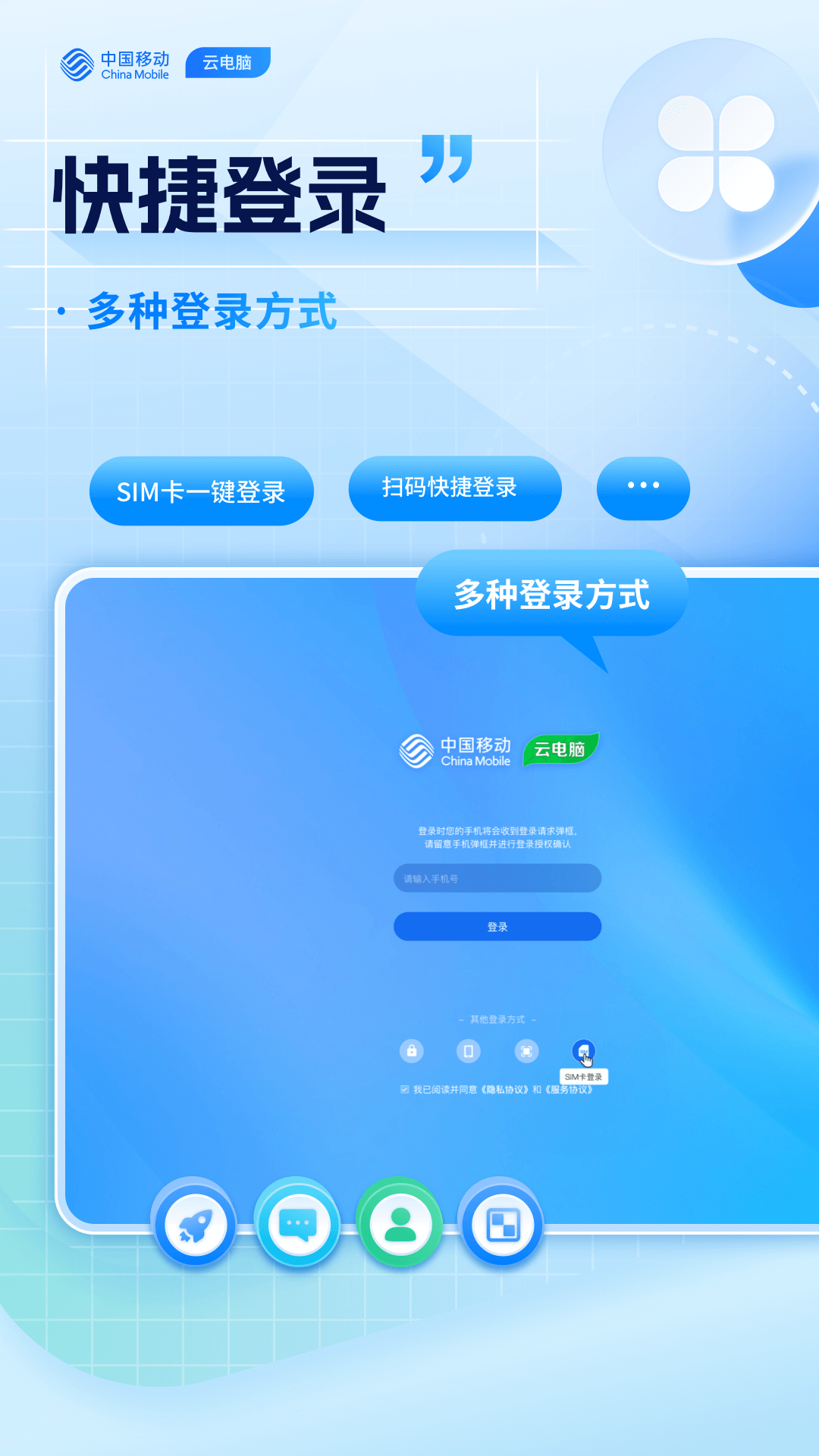移动云电脑HD