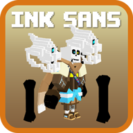 Ink Sans Mod for MCPE(我的世界ink sans模组下载) Ink Sans Mod for MCPE(我的世界ink sans模组下载)