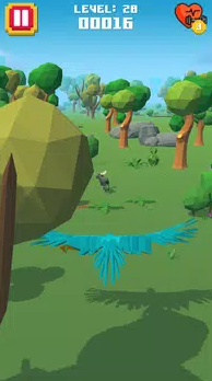 猛禽愤怒的小鸟猎杀动物Bird Of Prey