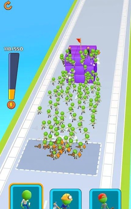 滑动丧尸(Tower Assault)