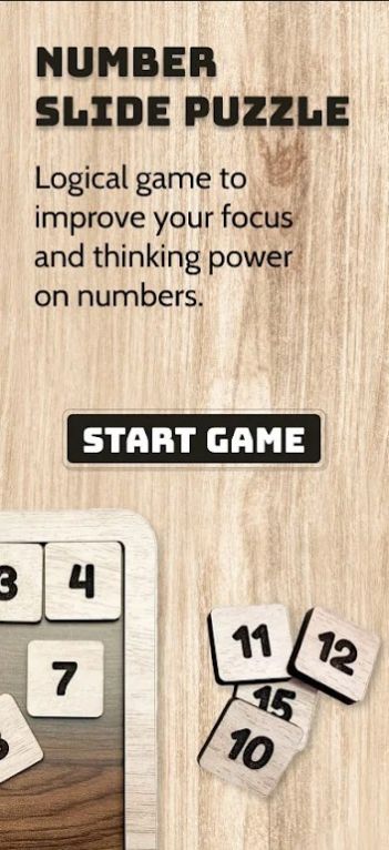 数字块滑动拼图(Number Slide)