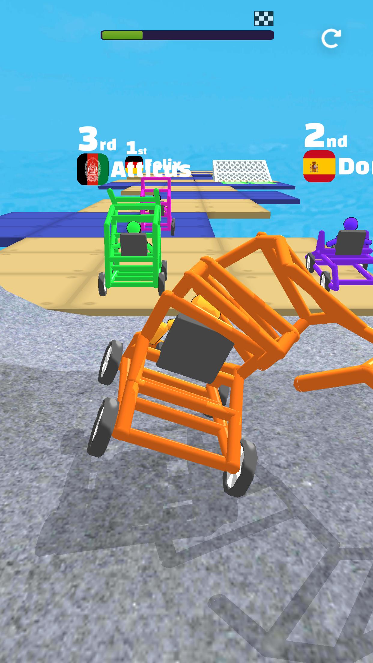 手绘撞车比赛 手绘撞车比赛