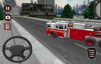 单机火力消防车