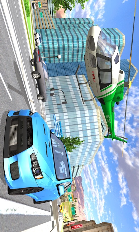 模拟直升机飞行