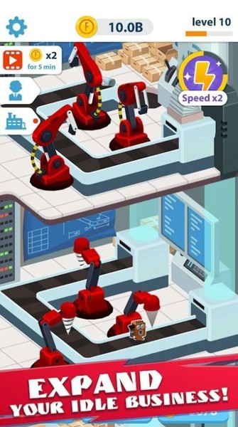 Idle Factory Corp.: Business Tycoon Clicker Games