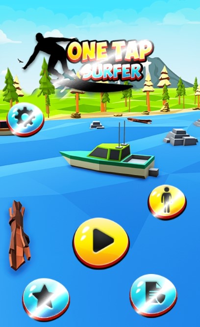 One Tap Surfer(一起来冲浪游戏)