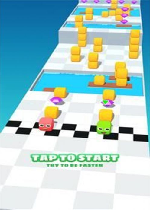 立方体跳跃竞赛(Cube Hop Race) 立方体跳跃竞赛(Cube Hop Race)