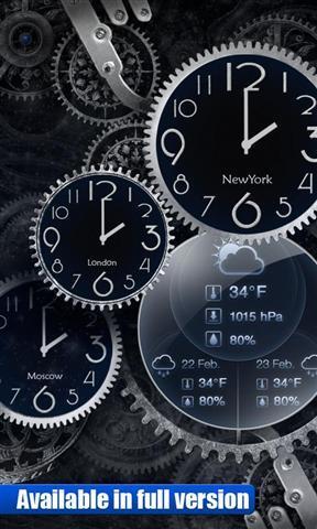 Black Clock Wallpaper Lite时钟动态壁纸 Black Clock Wallpaper Lite时钟动态壁纸