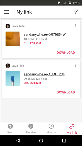 Send Anywhere手机版(文件传输)