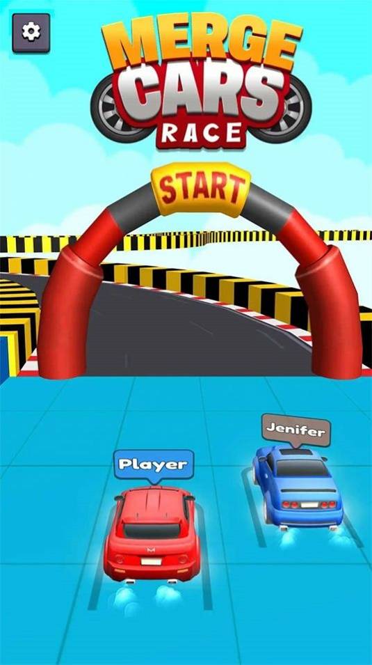 合并汽车比赛Merge Cars Race 合并汽车比赛Merge Cars Race