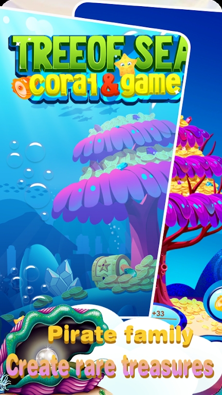 Tree of sea:coral & gems