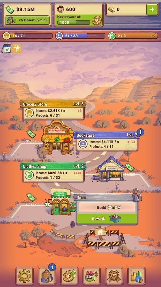 Idle Shop Manager(放置型店主)