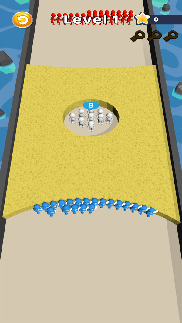 拥挤围攻 拥挤围攻