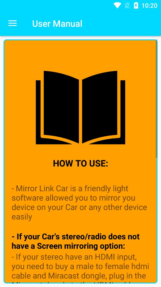 mirrorlink车载app华为