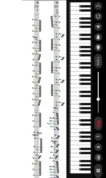 MIDI五线谱