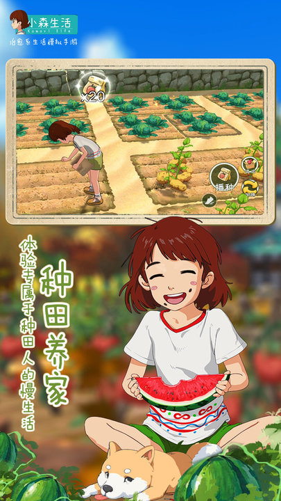 小森生活测试服