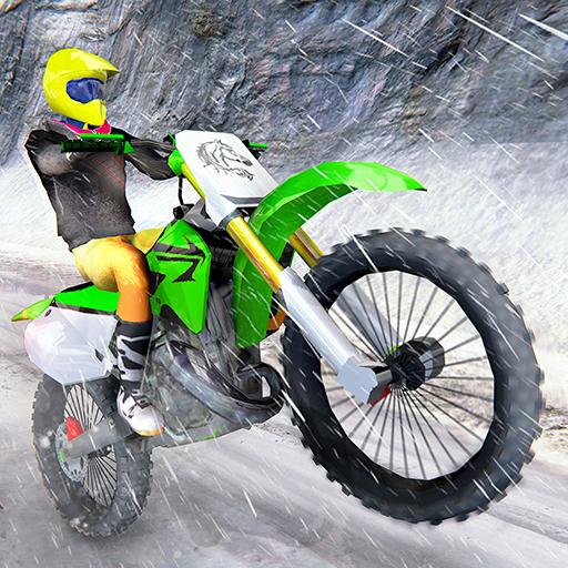 Mountain Bike Snow Moto Racing