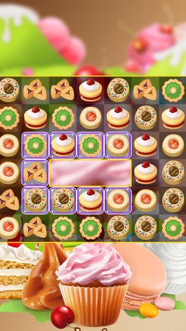 饼干粉碎解谜狂热