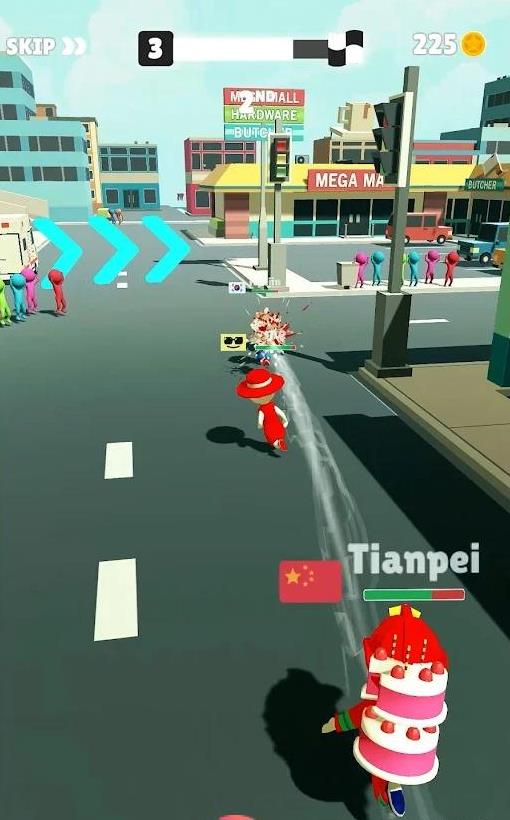 淘气赛跑 淘气赛跑