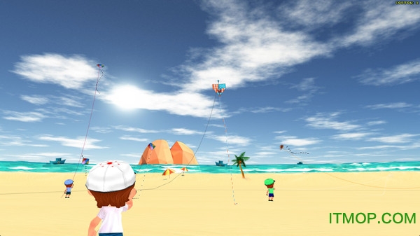 放风筝比赛 放风筝比赛