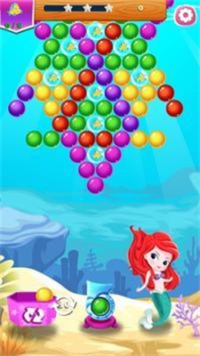 泡泡美人鱼公主红包版(Bubble Mermaid)