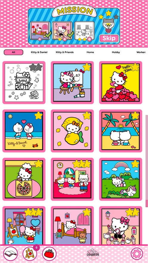 凯蒂猫儿童图画书(Coloring Book) 凯蒂猫儿童图画书(Coloring Book)