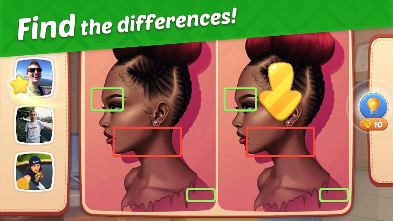 在线查找差异小游戏(Find Differences Online)