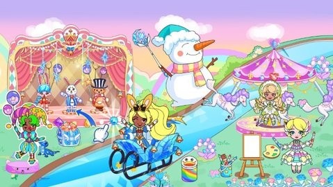冰雪公主世界自由魔法屋游戏安卓版