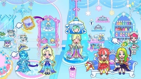 冰雪公主世界自由魔法屋游戏安卓版